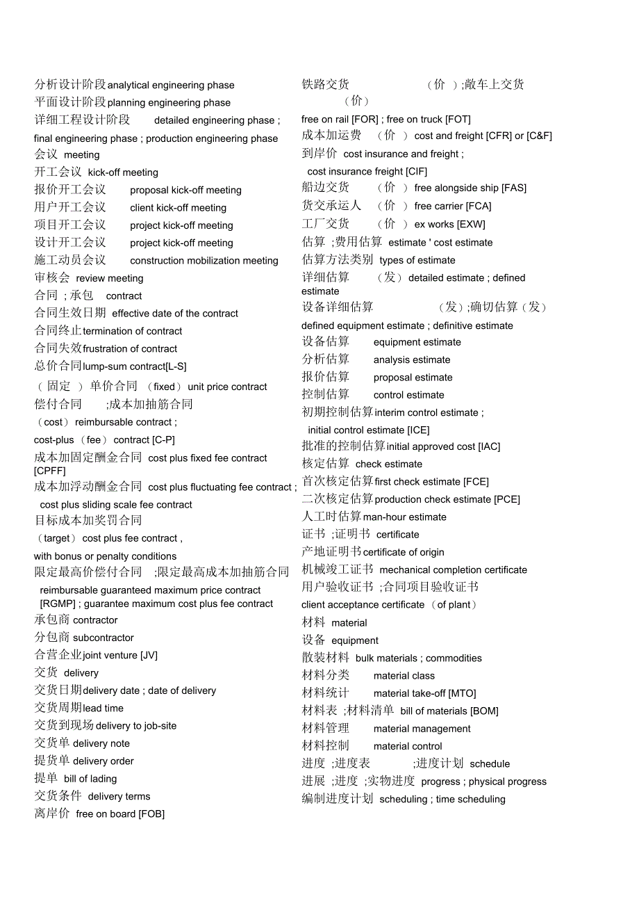 建筑常用单词_第2页