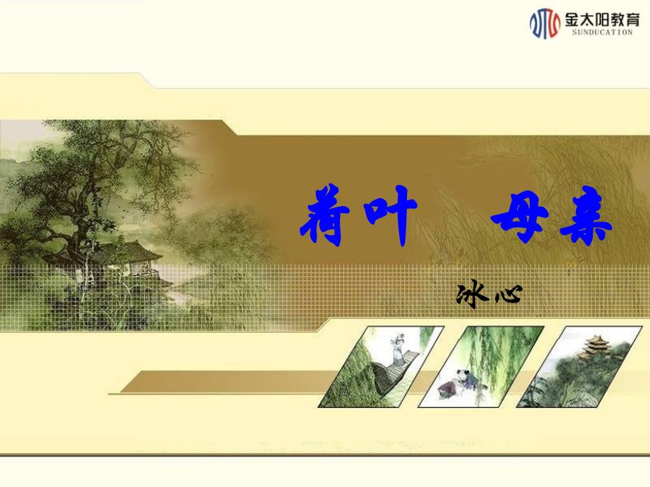 第4课荷叶母亲_第1页