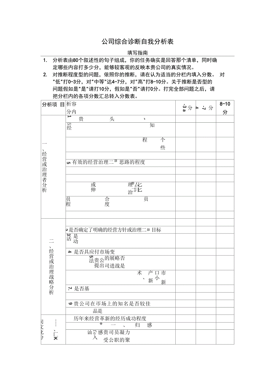 公司综合服务部表格汇编7_第1页