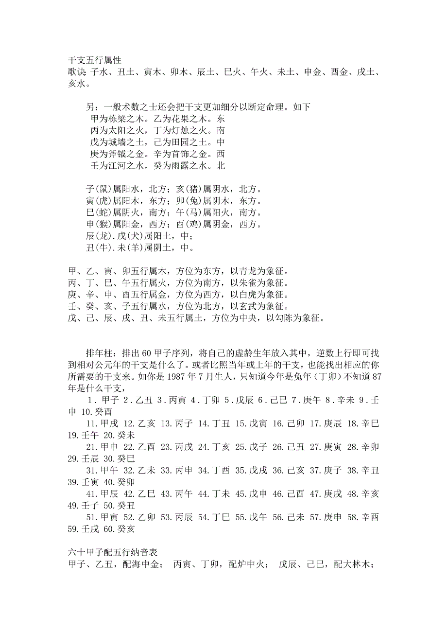 干支五行属性.doc_第1页