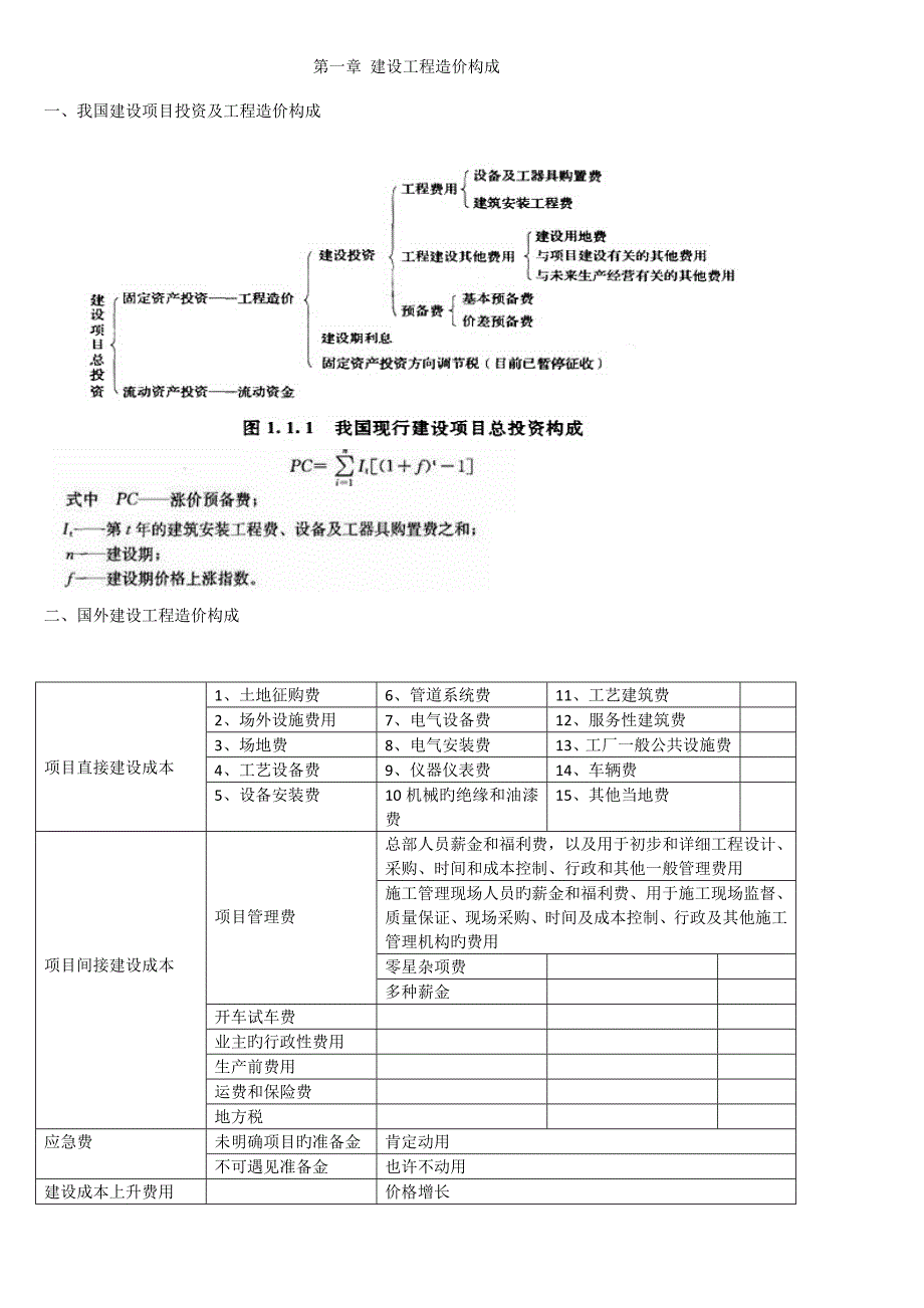 造价工程师计价知识点汇总_第1页