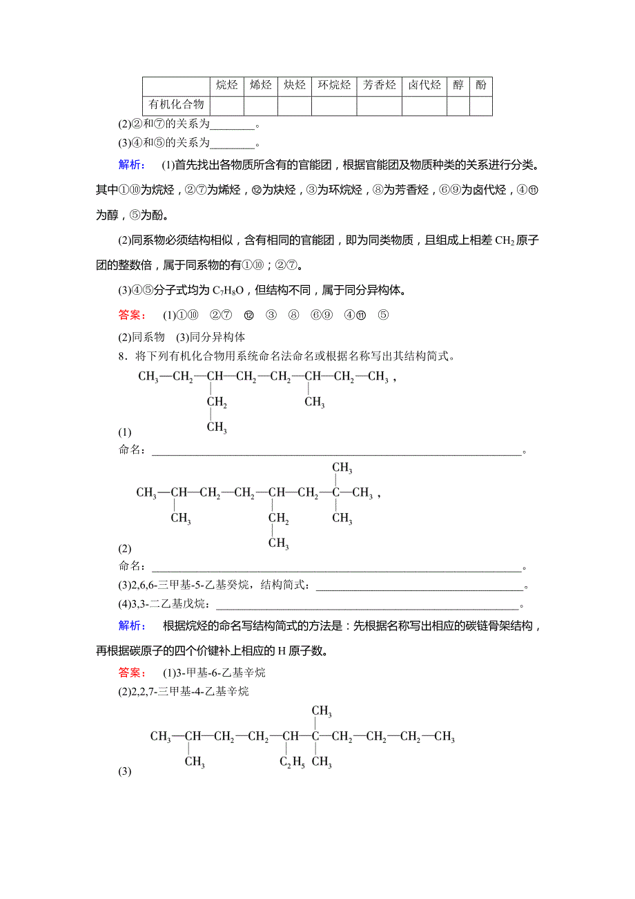 [最新]鲁科版化学选修5配套练习：1.1认识有机化学含答案_第4页