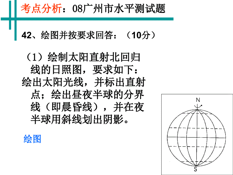 日照图以侧视图为例复习方法_第4页