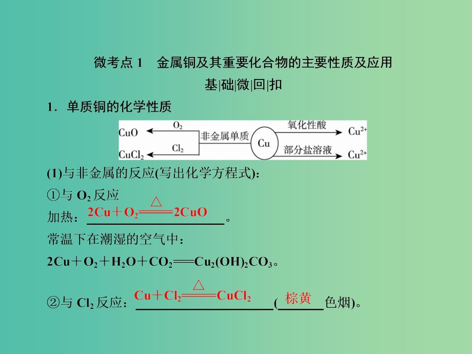 高考化学大一轮复习9铜及其化合物金属材料课件新人教版.ppt_第4页