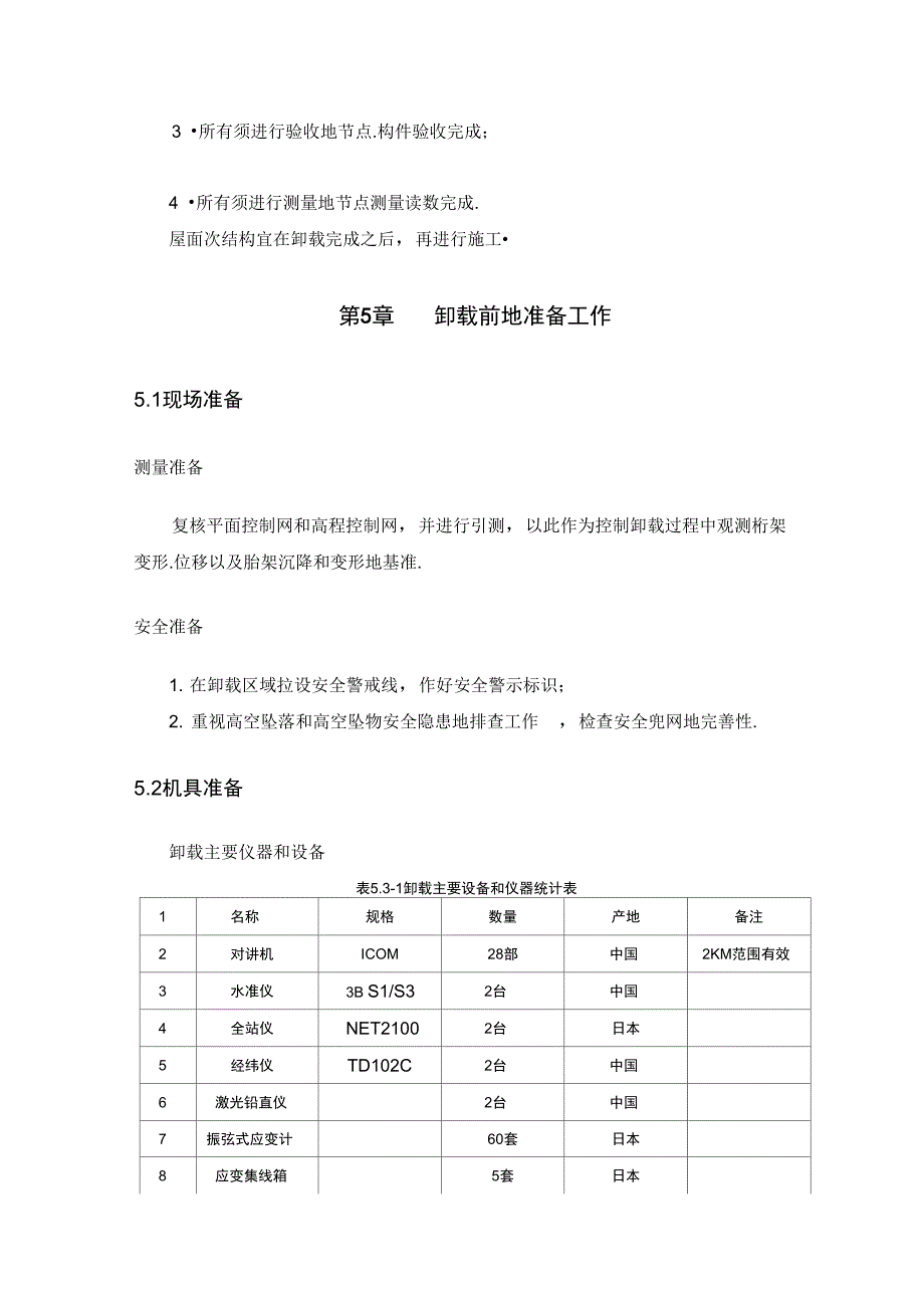 贵阳奥体中心支撑胎架卸载专项方案_第4页