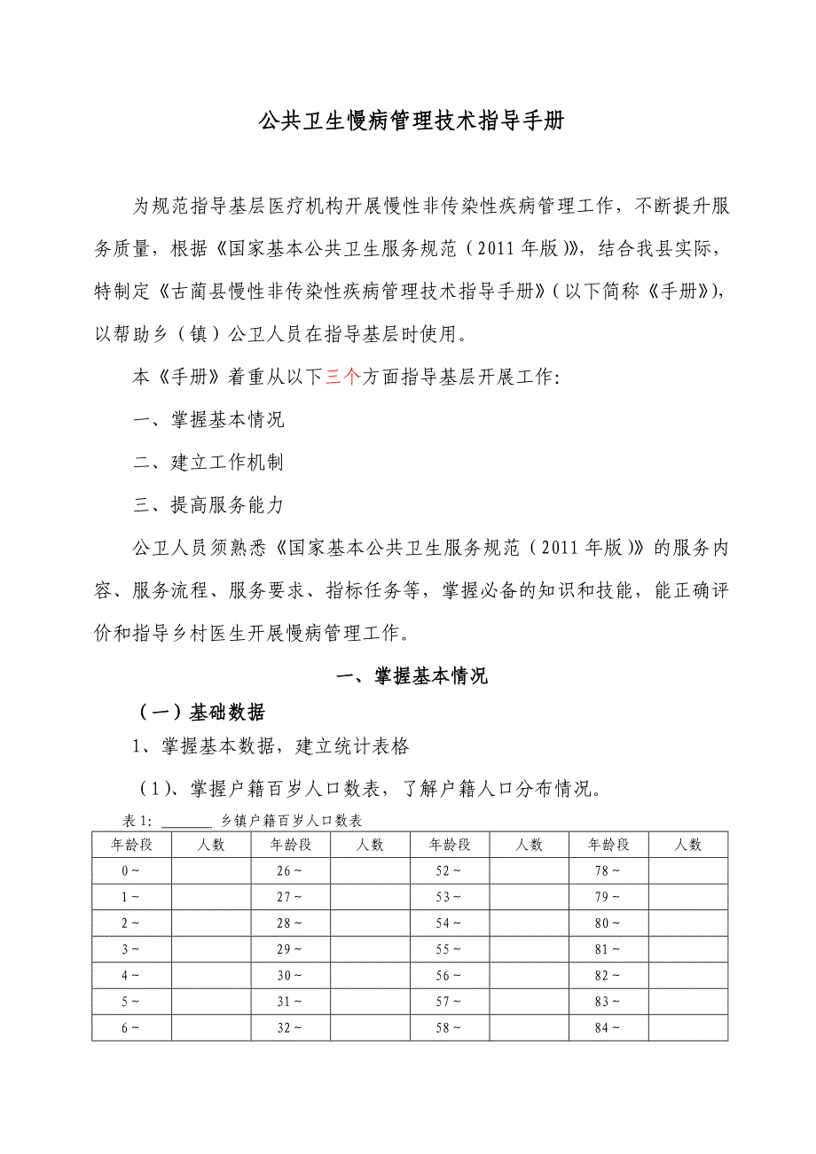 公共卫生慢病管理技术指导手册_第1页
