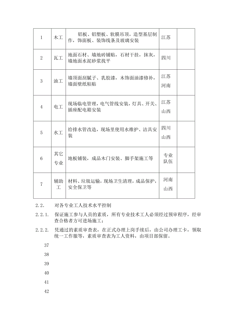 劳动力和材料投入计划及保证措施.doc_第3页