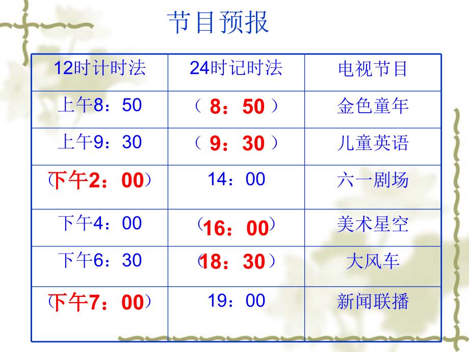 《简单的时间计算》优质课PPT课件教学文稿_第2页