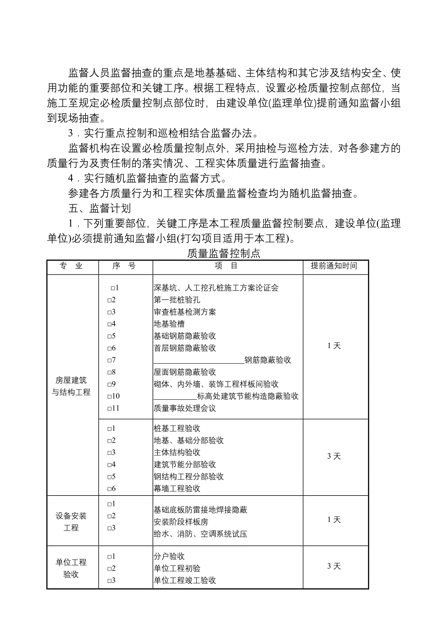 建筑工程质量监督工作方案_第3页