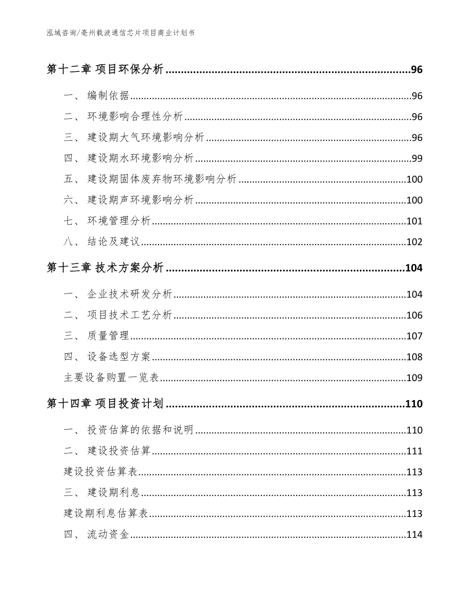 亳州载波通信芯片项目商业计划书_第4页