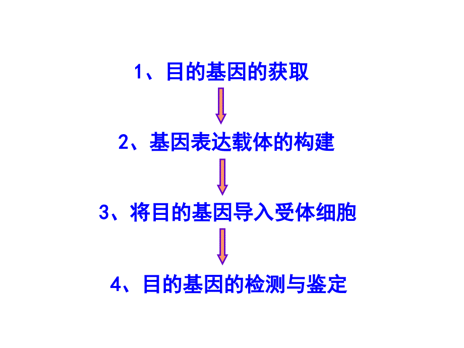 基因工程的基本操作程序优质课教学资料_第2页