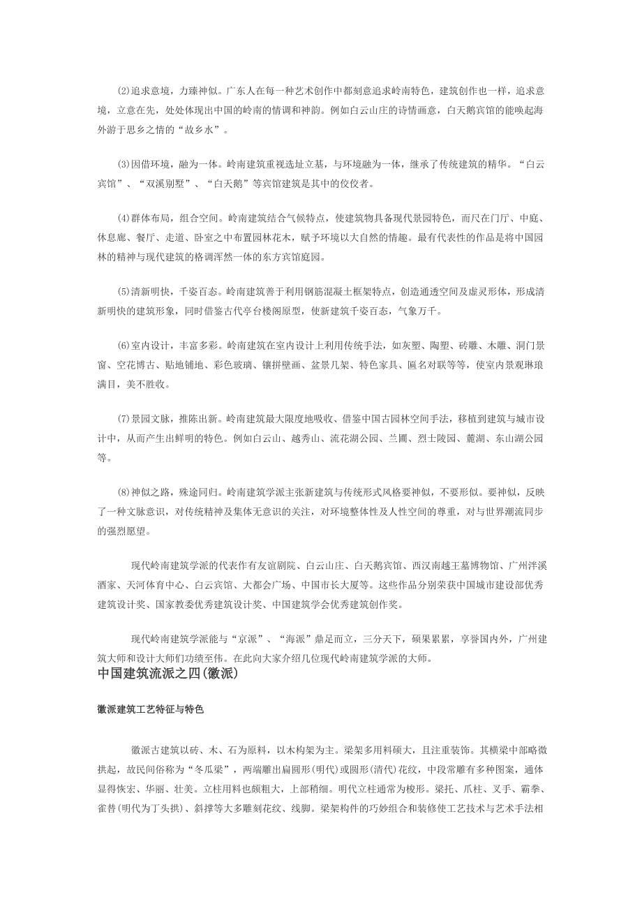 中国八大建筑流派详解_第5页
