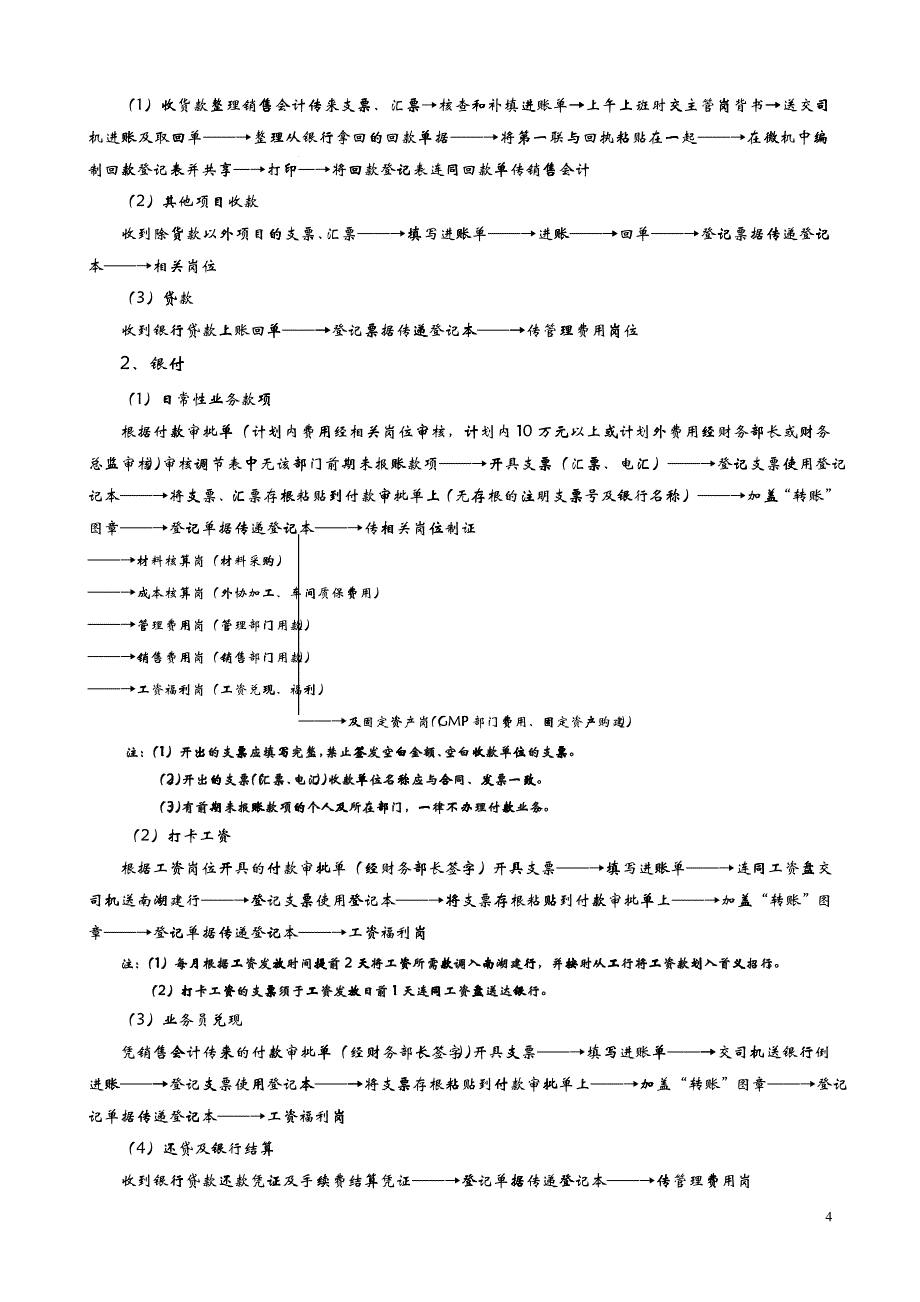 某公司会计核算岗位工作流程概述_第4页