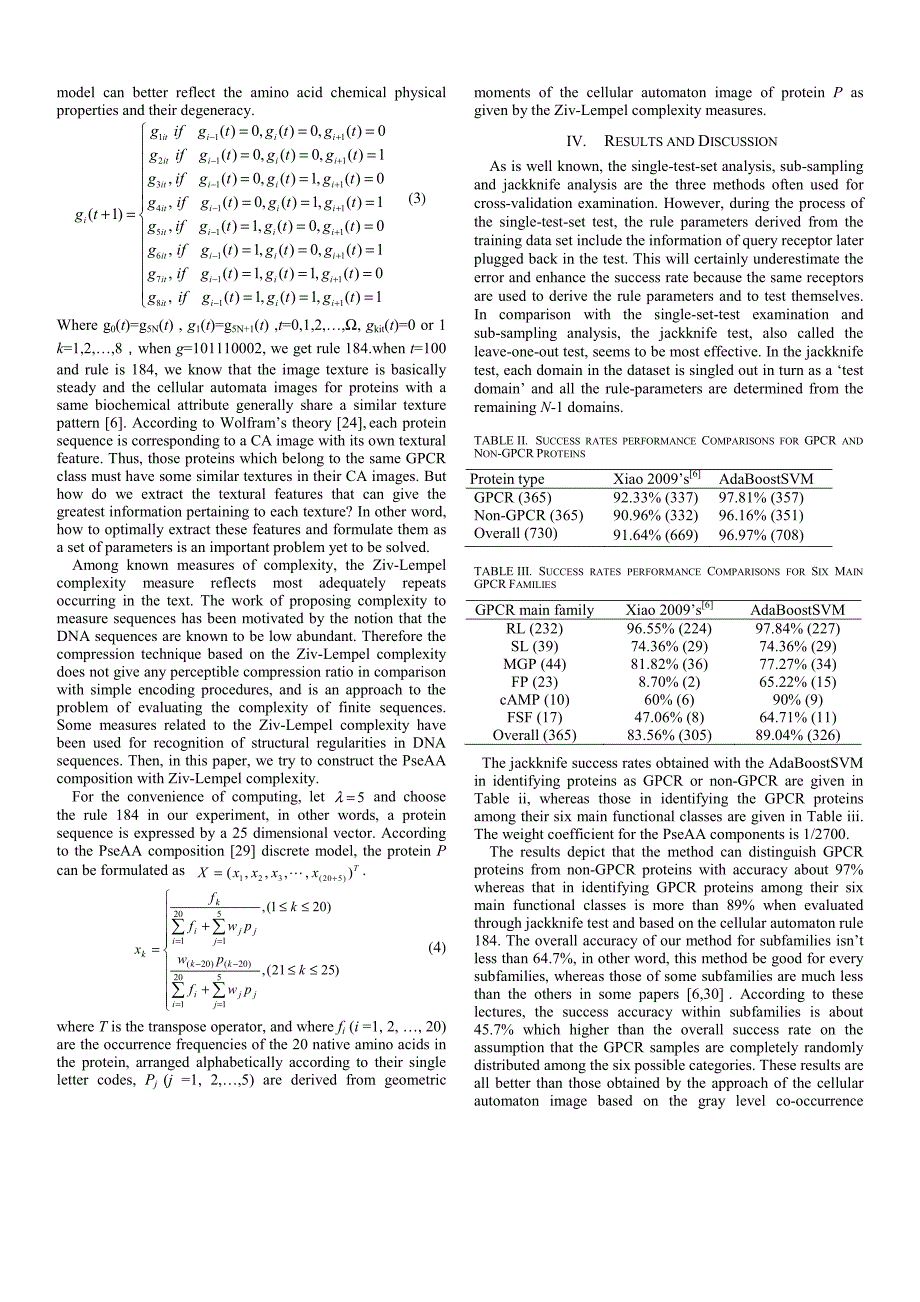 外文翻译--Using AdaboostSVM to predict the GPCR functional Classes_第3页