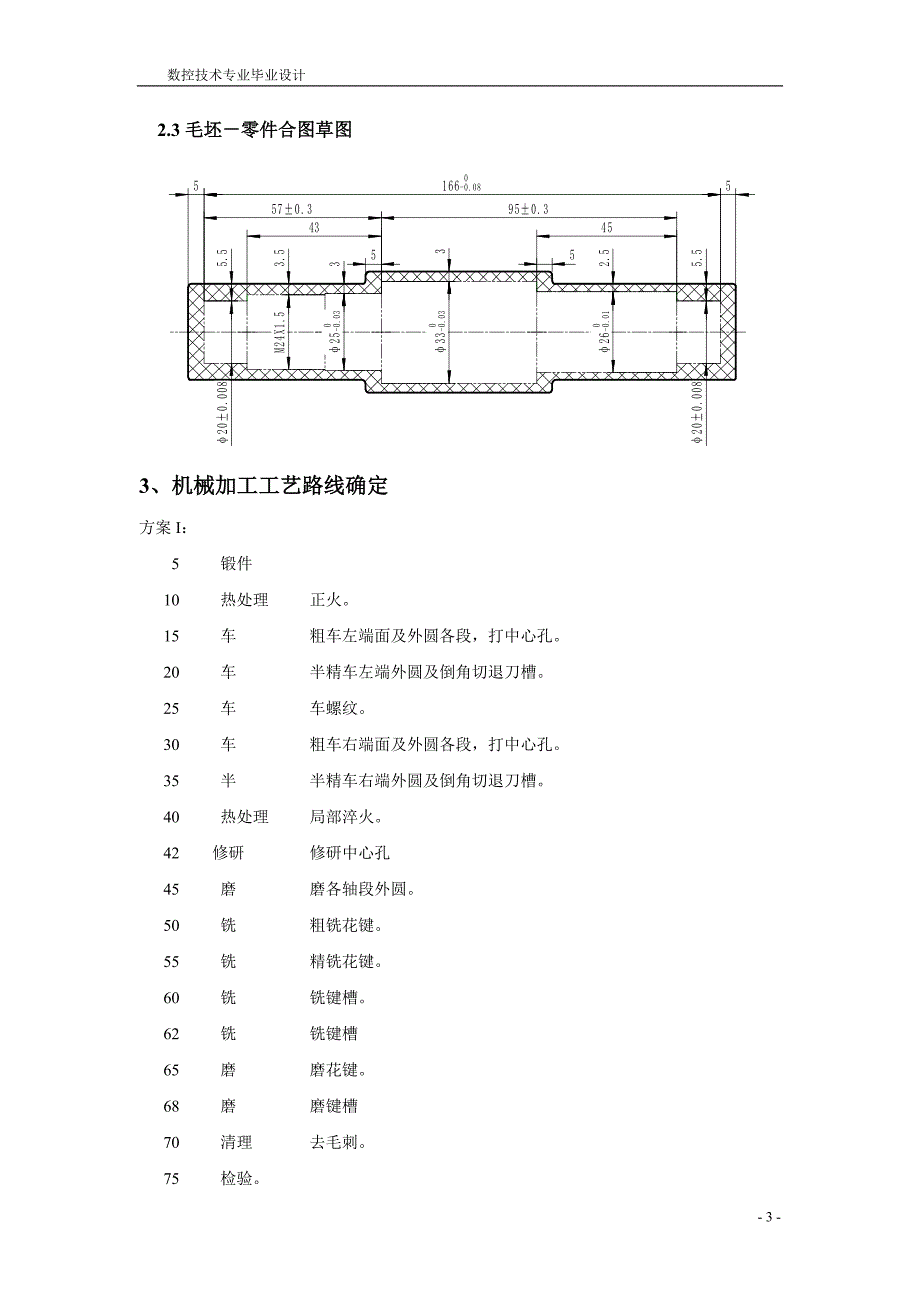 花键轴毕业设计说明书_第3页