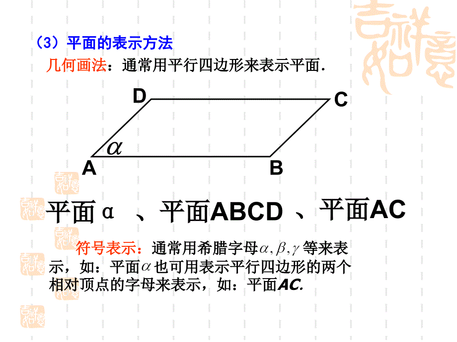 平面的基本性质ppt课件_第3页