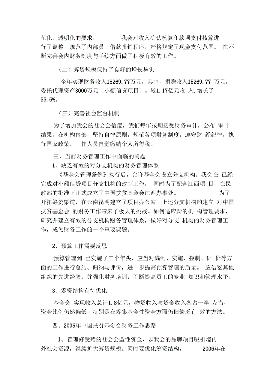 扶贫基金会财务工作报告_第3页