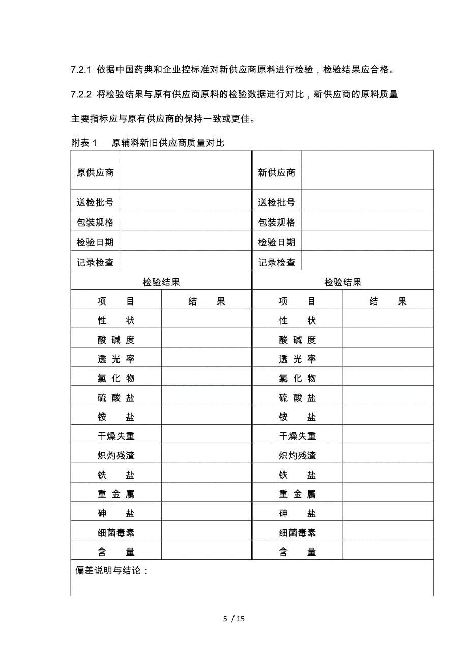 原辅料变更验证方案_第5页