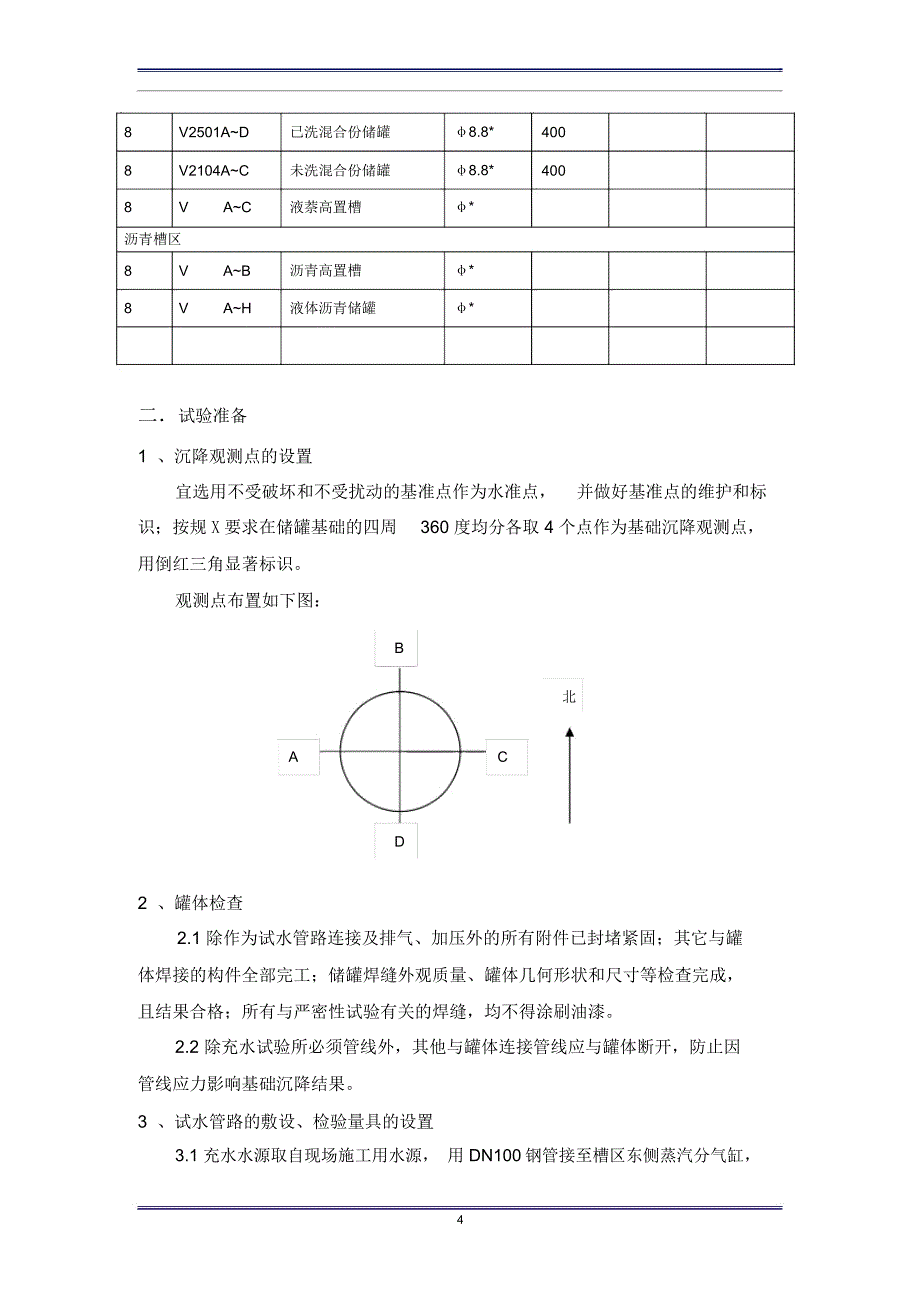 储罐试水及基础沉降试验方案_第4页