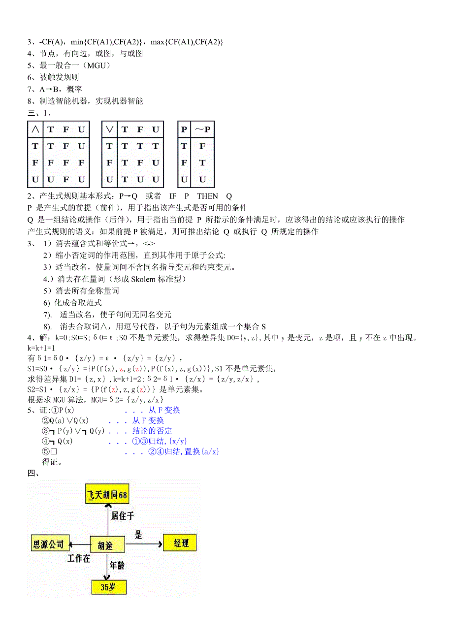 人工智能经典考试试题及答案-_第3页