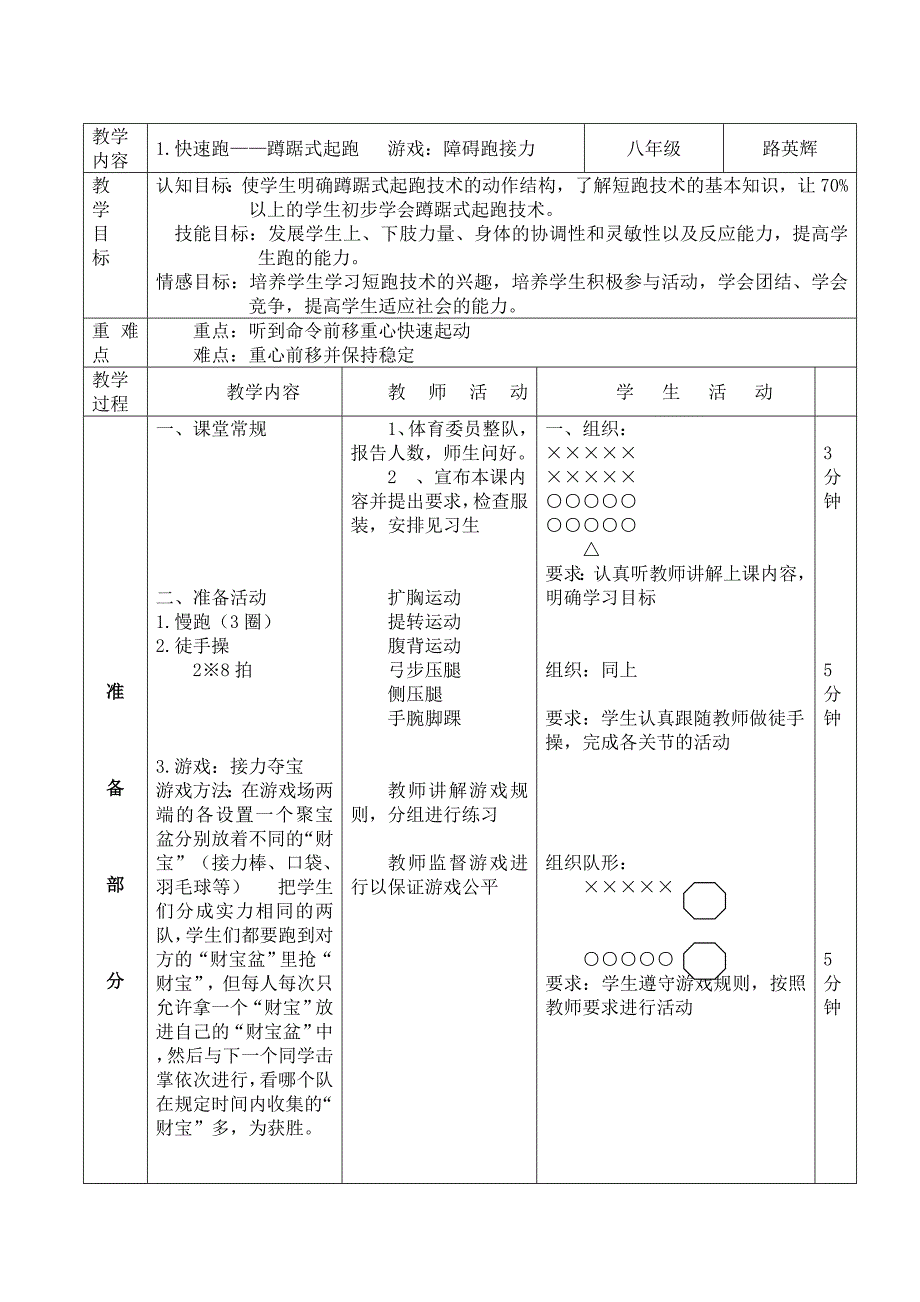 站立时起跑：路英辉_第1页