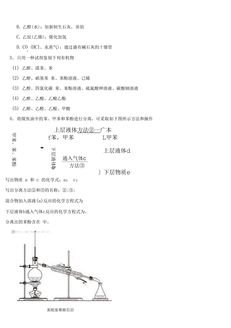 有机物的检验鉴别与分离_第4页