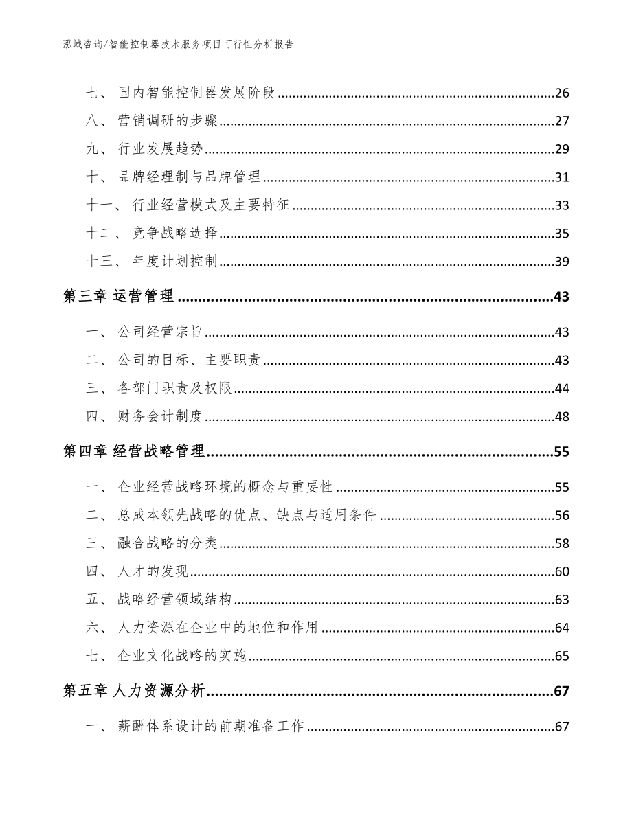 智能控制器技术服务项目可行性分析报告（范文）_第4页