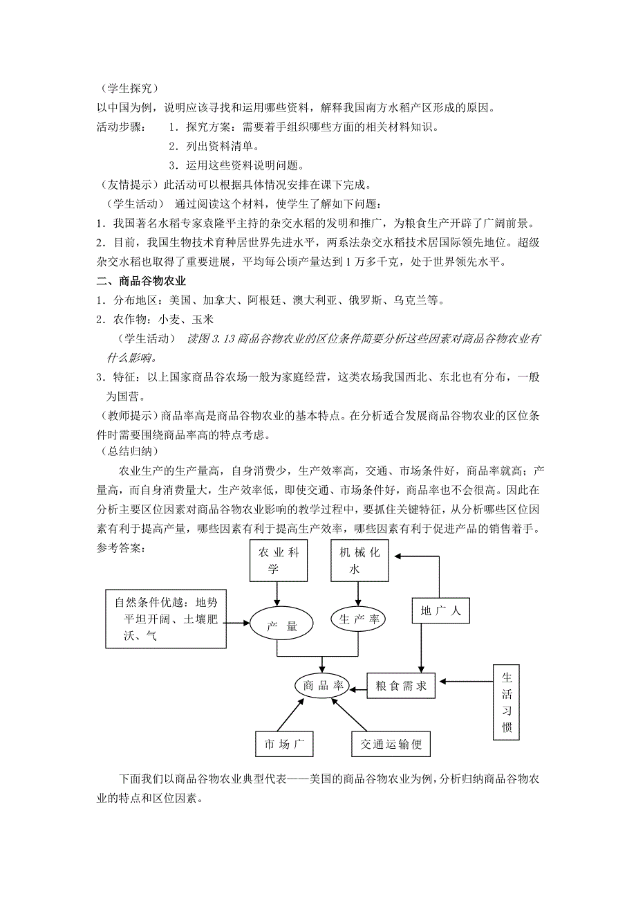 第二节___以种植业为主的农业地域类型导学案_第3页