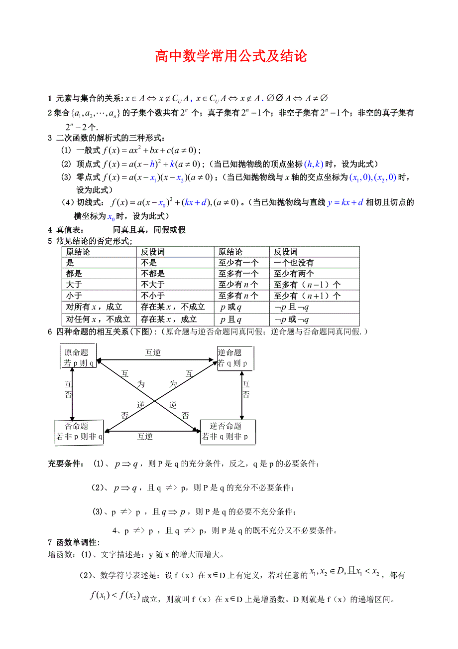 高中数学公式.doc_第1页