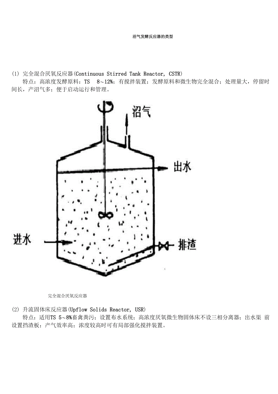 沼气发酵反应器的类型_第1页