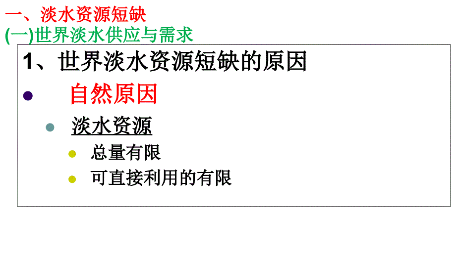 人类面临的主要资源问题上课_第4页