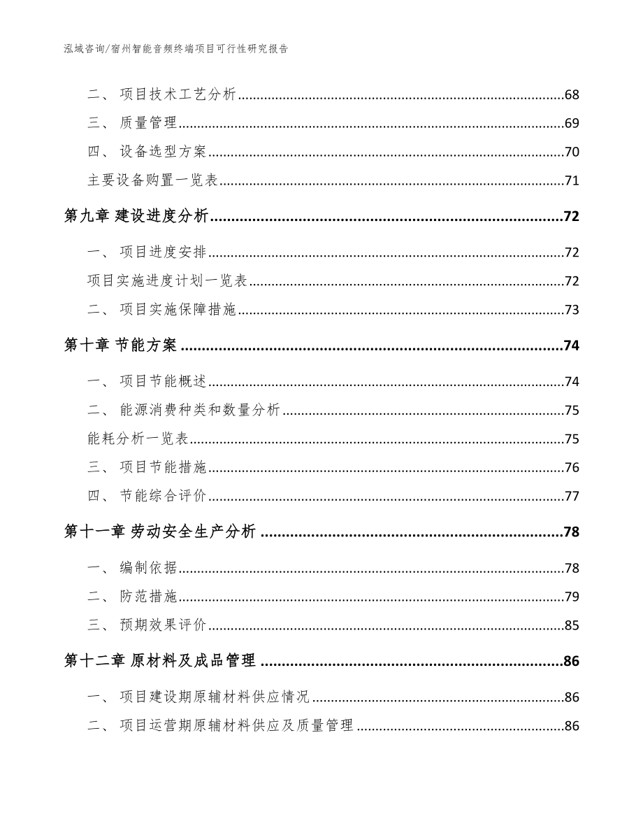 宿州智能音频终端项目可行性研究报告_参考模板_第4页