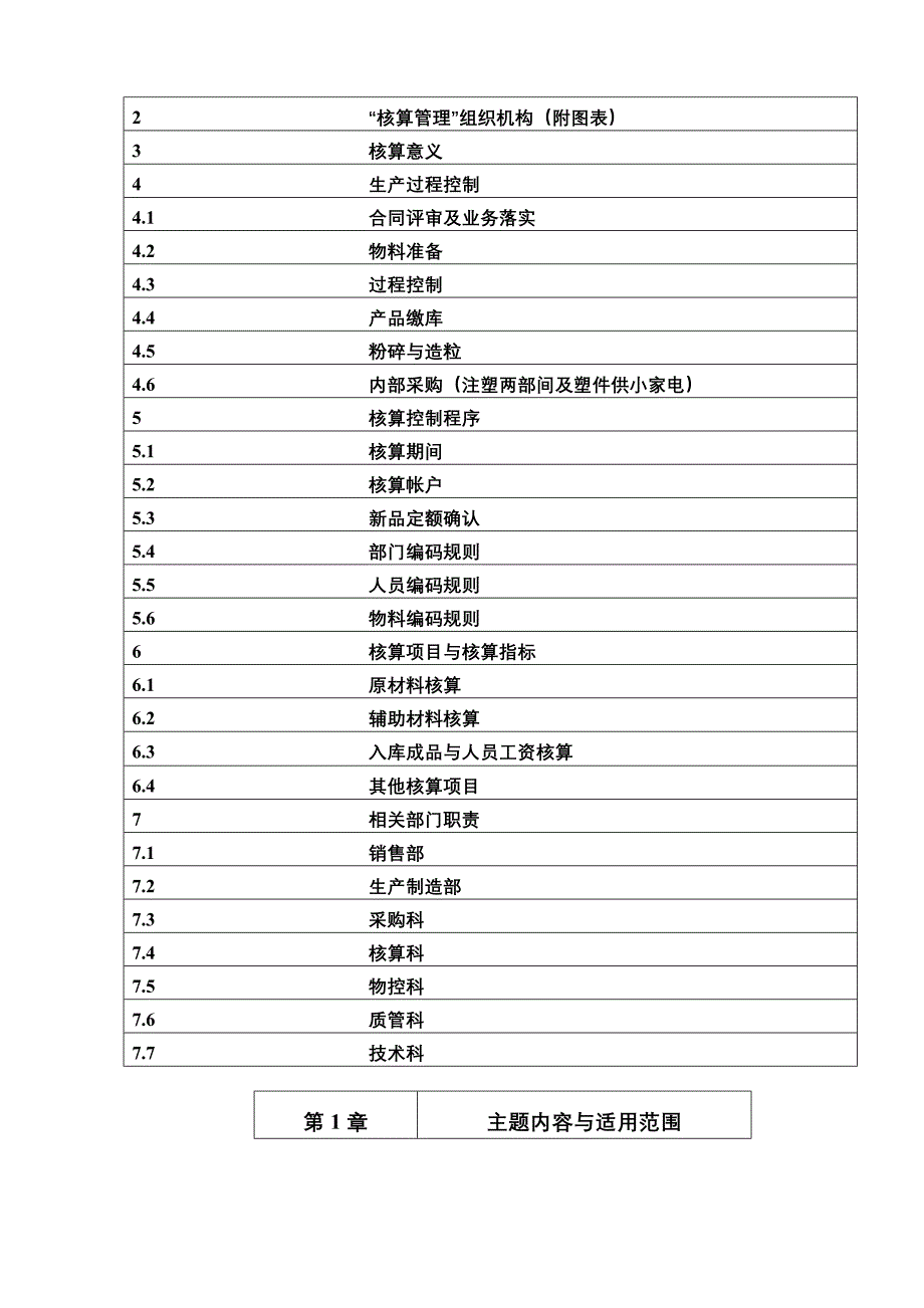 o塑料制品事业部独立核算体系文件_第2页