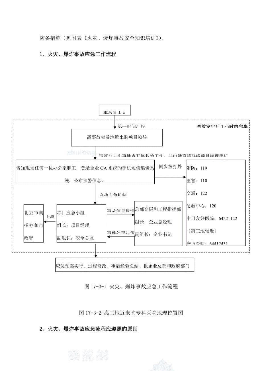 紧急情况处理措施应急预案以及抵抗风险措施_第5页