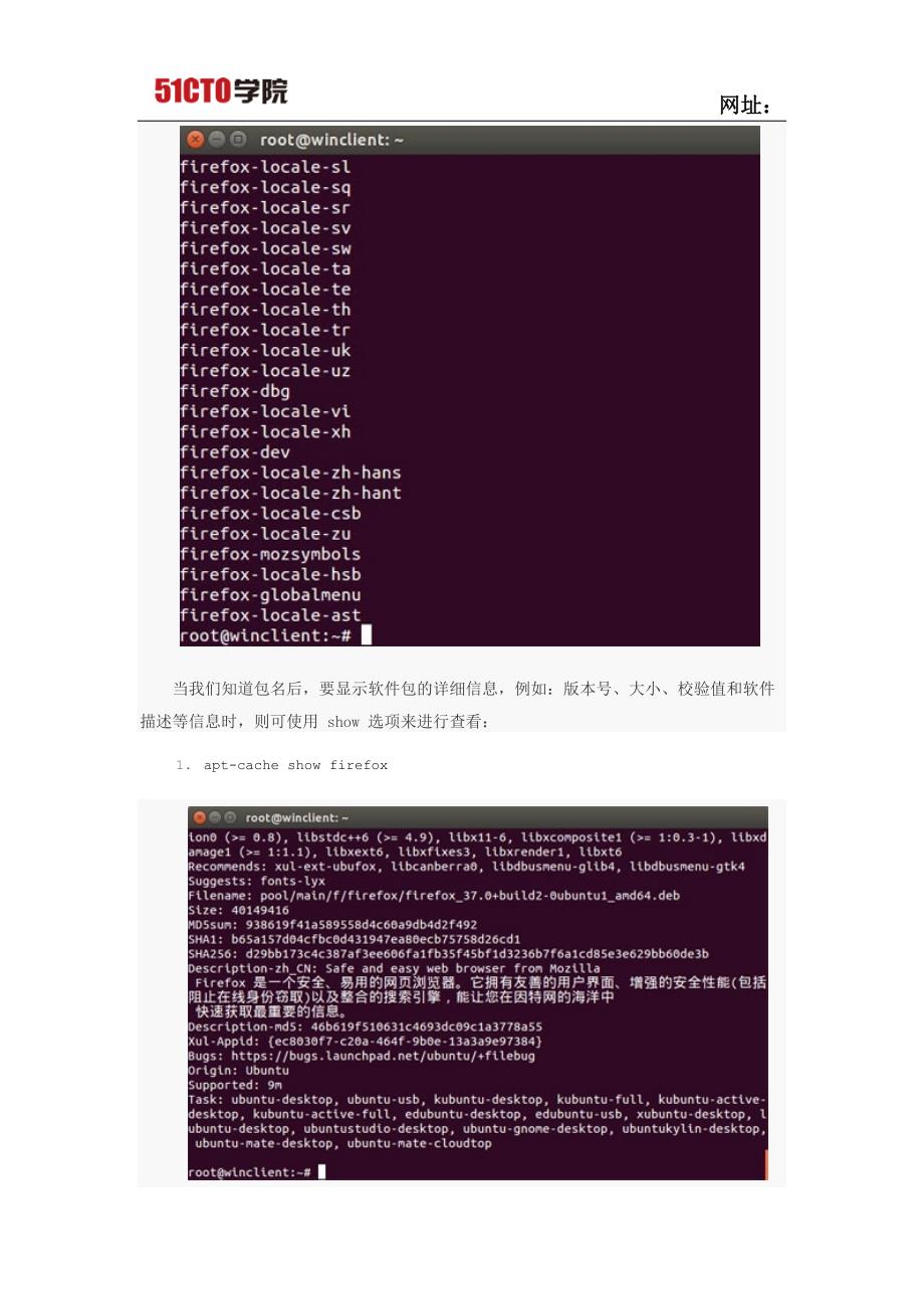 如何查看Ubuntu安装包信息_第3页