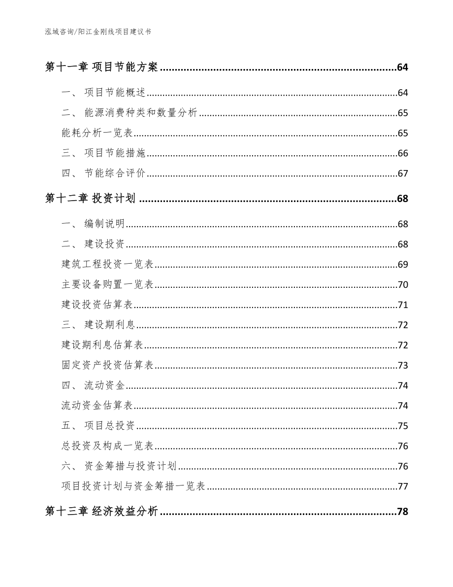 阳江金刚线项目建议书_范文_第4页