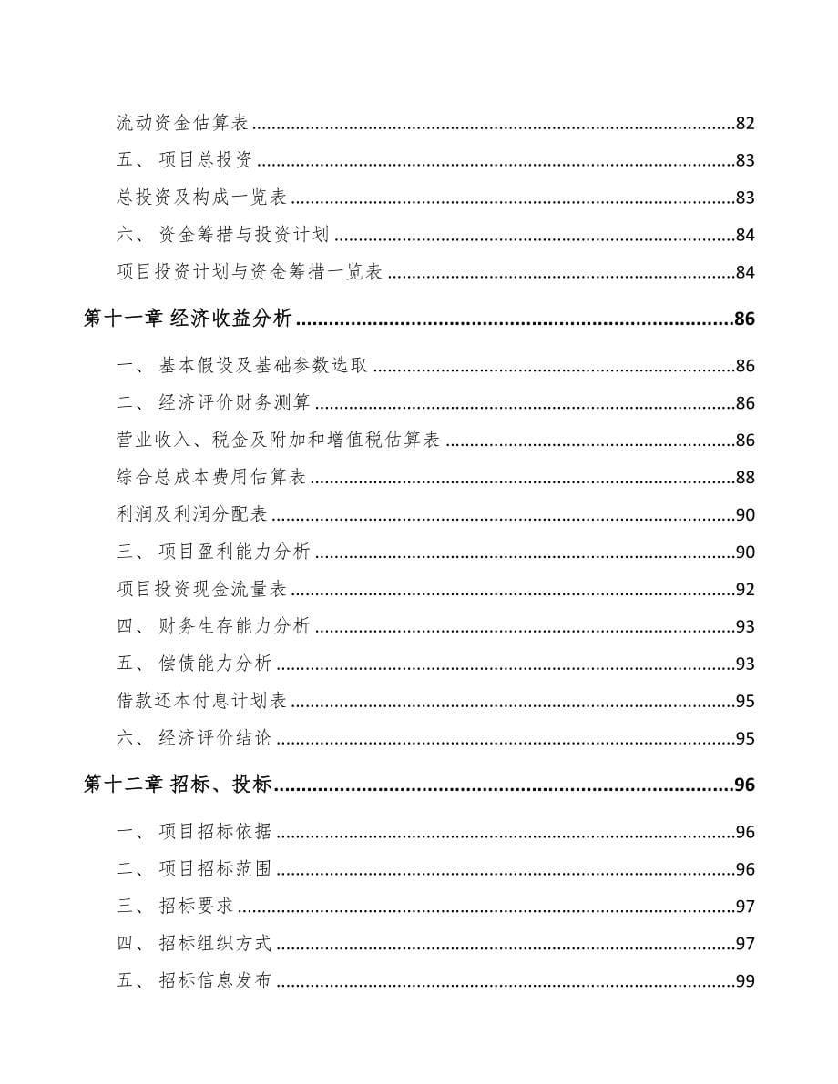 济南汽车灯具项目可行性研究报告(DOC 83页)_第5页
