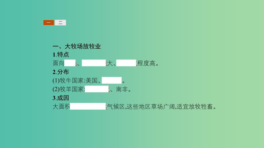 2019高中地理 第三章 农业地域的形成与发展 3.3 以畜牧业为主的农业地域类型课件 新人教版必修2.ppt_第3页