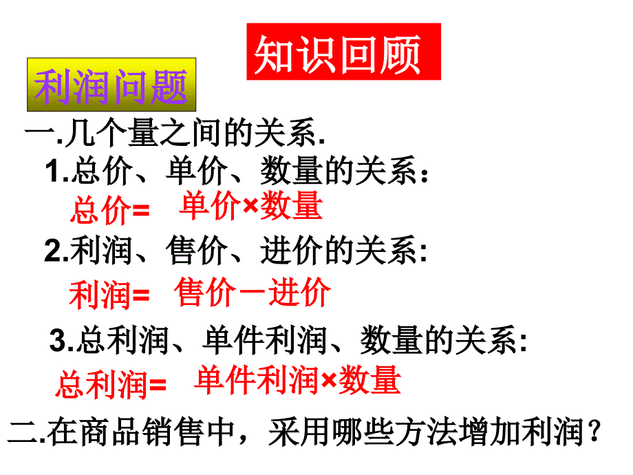 二次函数的应用（市场营销问题）_第2页