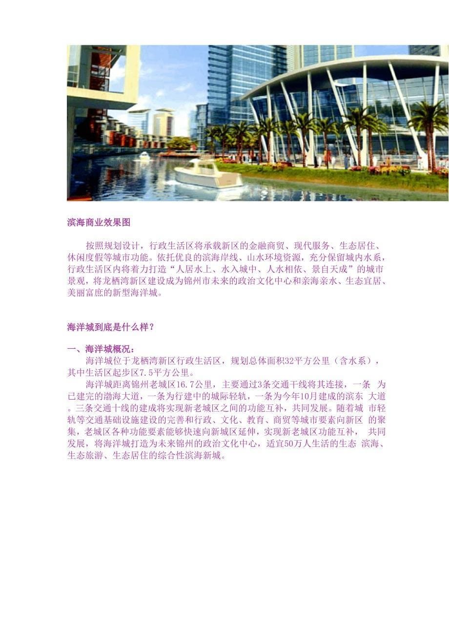 锦州正在规划建设新型海洋城_第5页