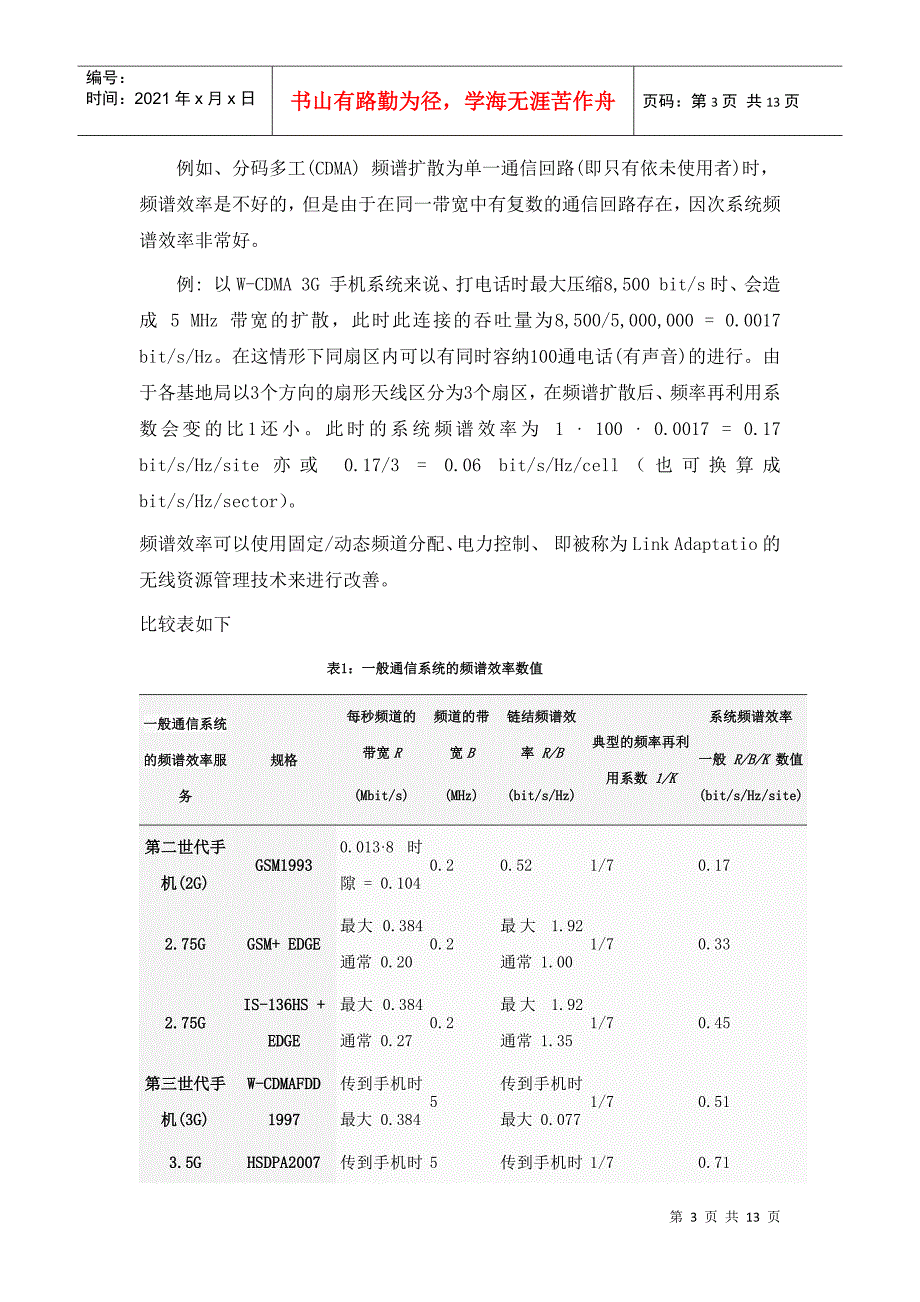 中英对照 频谱效率_第3页