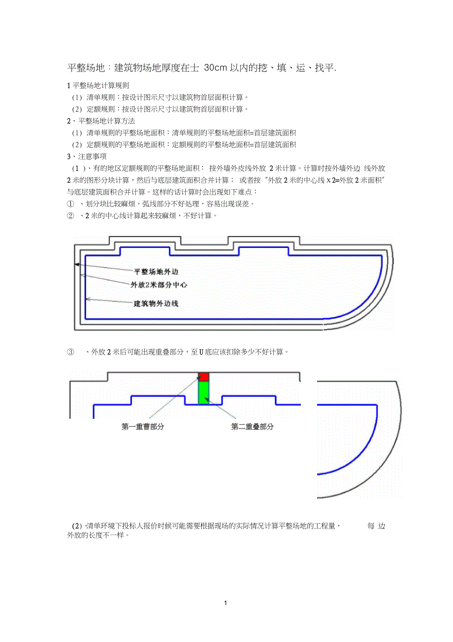 建筑工程工程量计算规则（完整版）_第1页