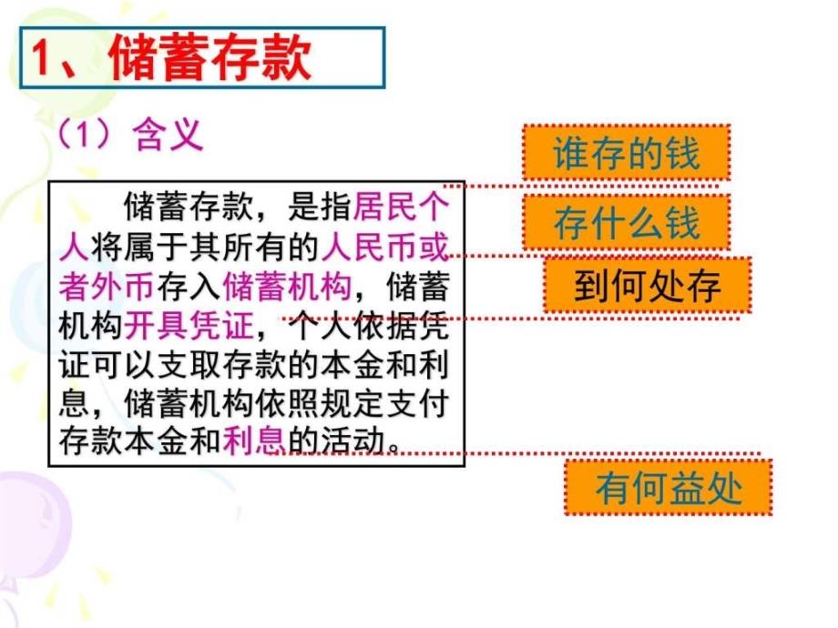 ...经济生活262储蓄存款和商业银行ppt图文_第4页