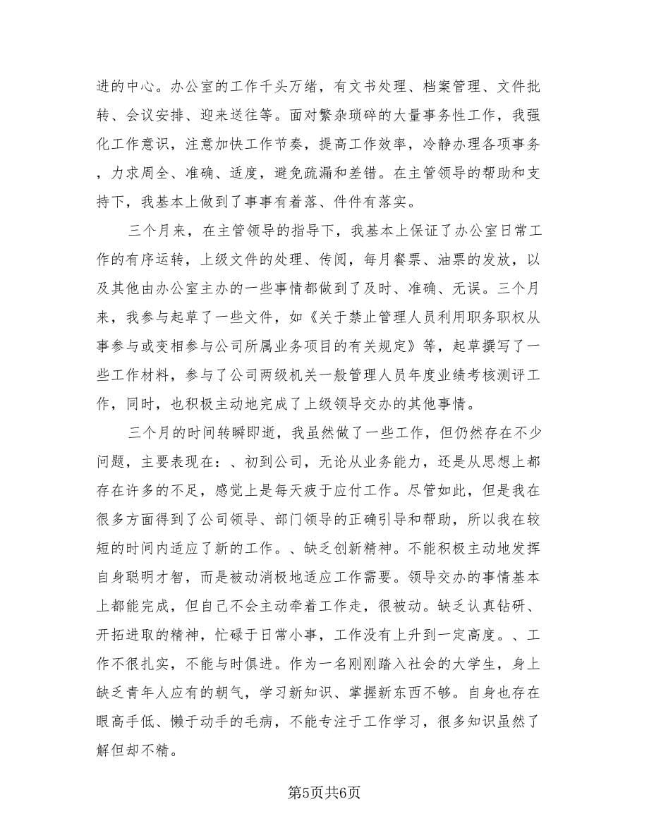 文员转正个人总结报告（3篇）.doc_第5页