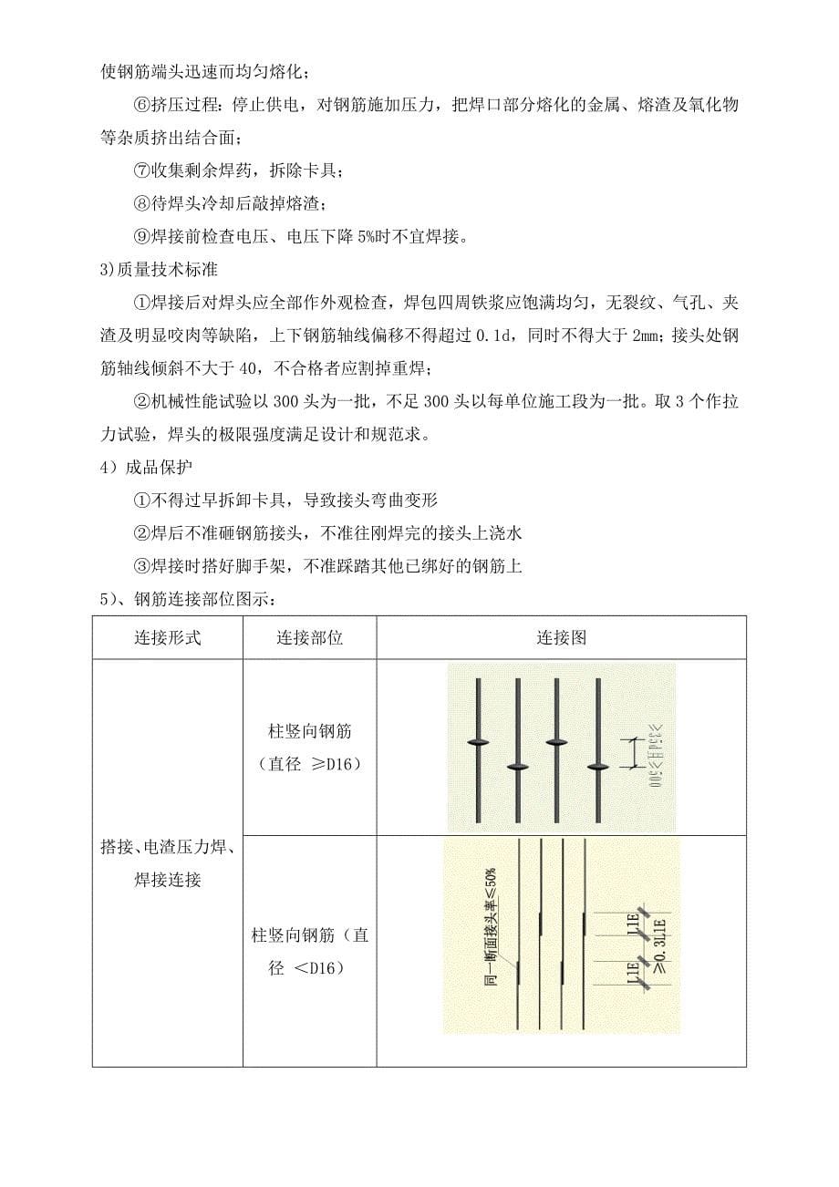 钢筋工程专项施工方案完整_第5页