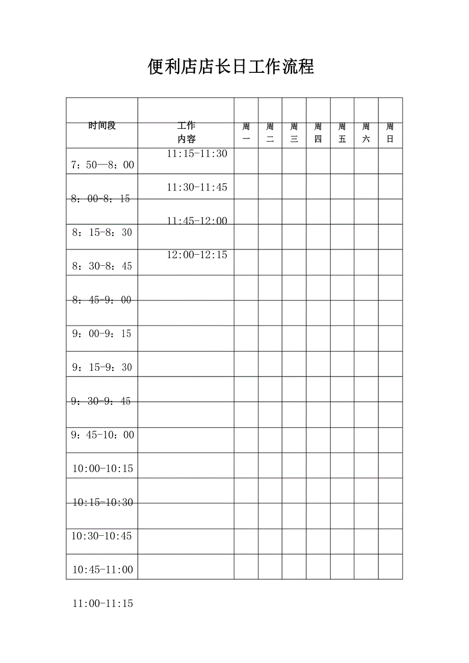 便利店店长日工作流程_第1页