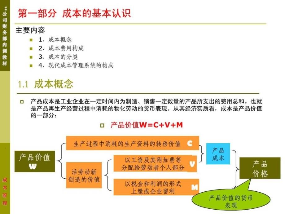 网络版成本管理我公司财务内训教材_第2页