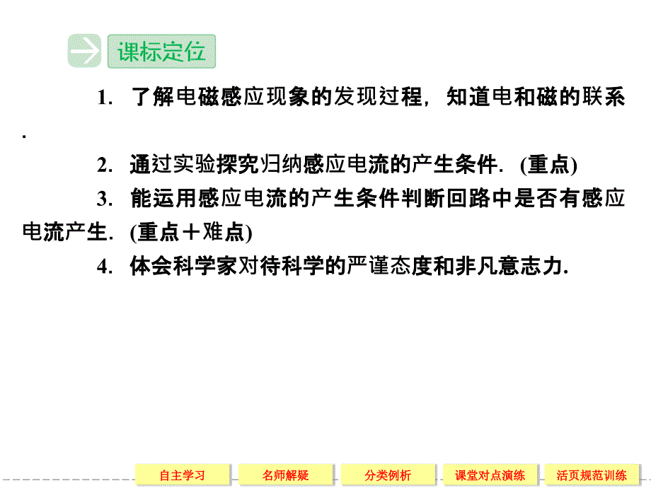 电磁感应现象的发现感应电流产生的条件_第3页