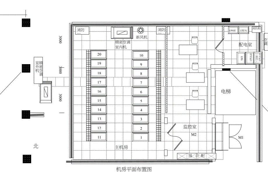 机房平面布置图(DOC)(DOC 13页)_第1页