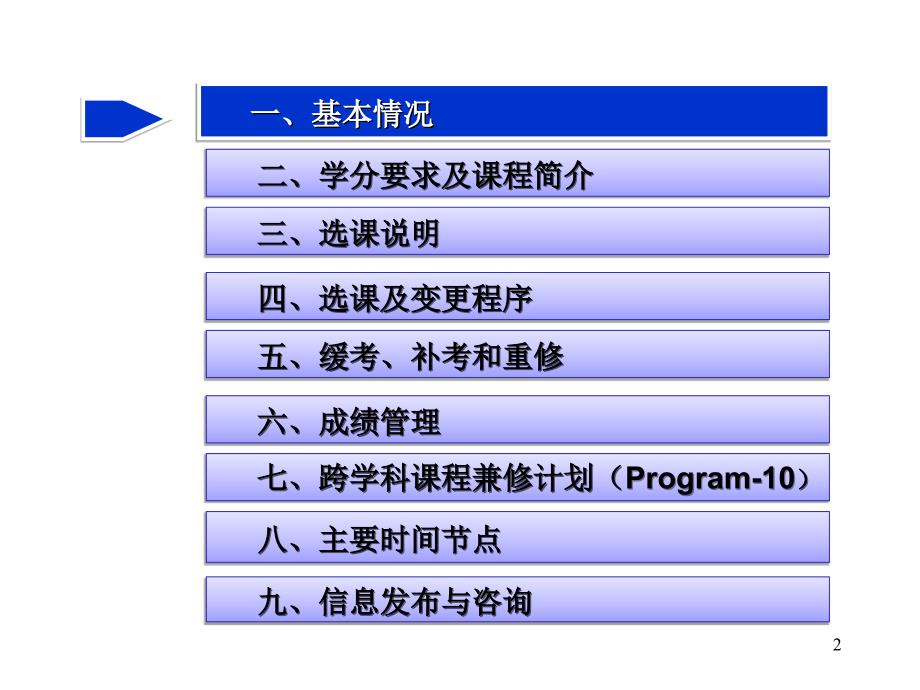 大学新生选课和课程学习须知演讲稿ppt课件_第2页